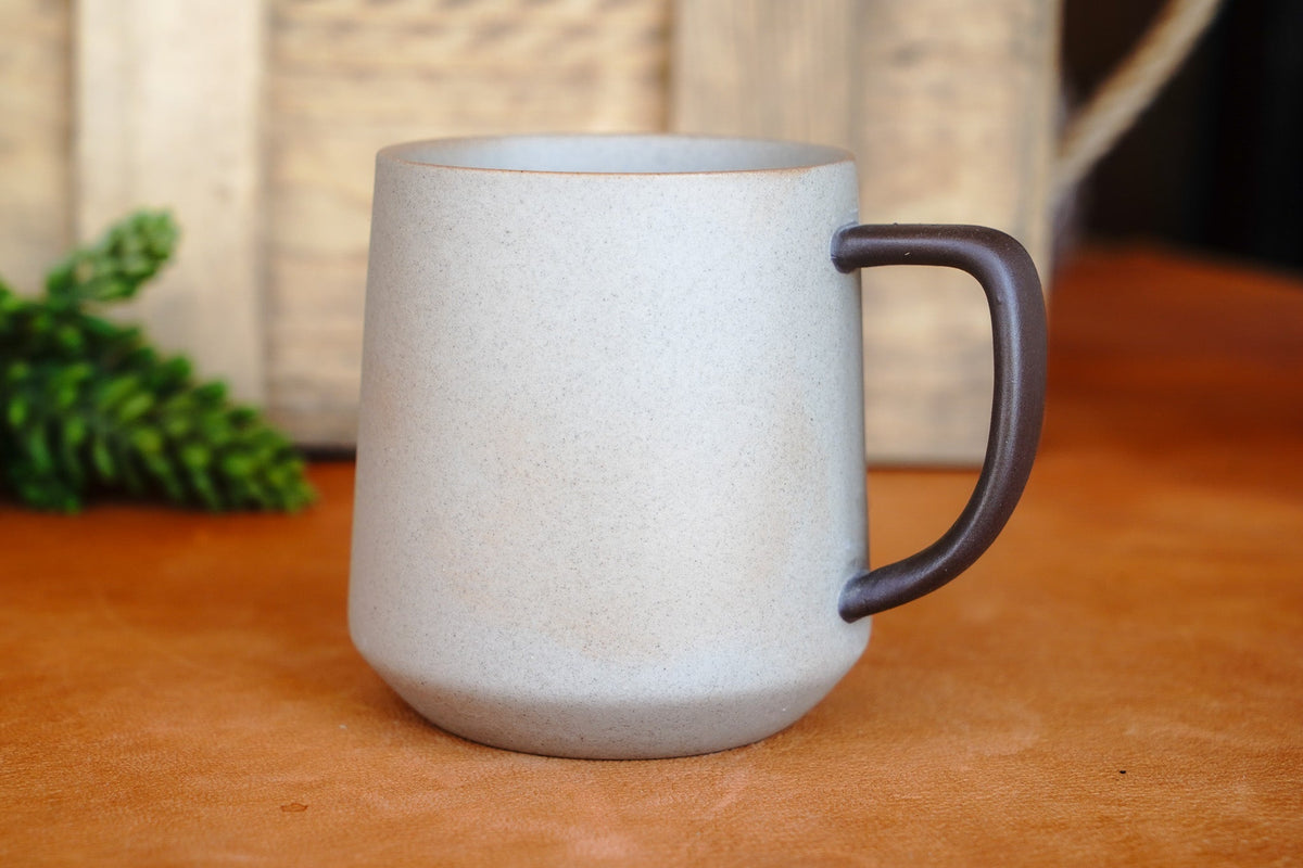 Modern Neutral Two Tone Ceramic Mug
