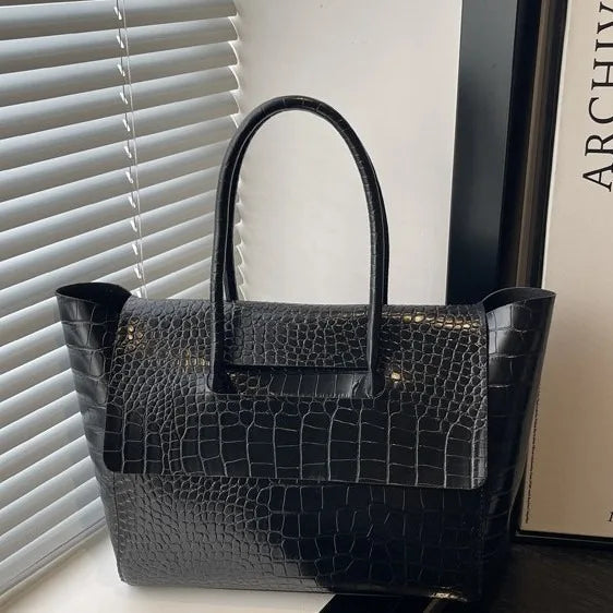 Women's Stone-Pattern Tote Bag — view 6