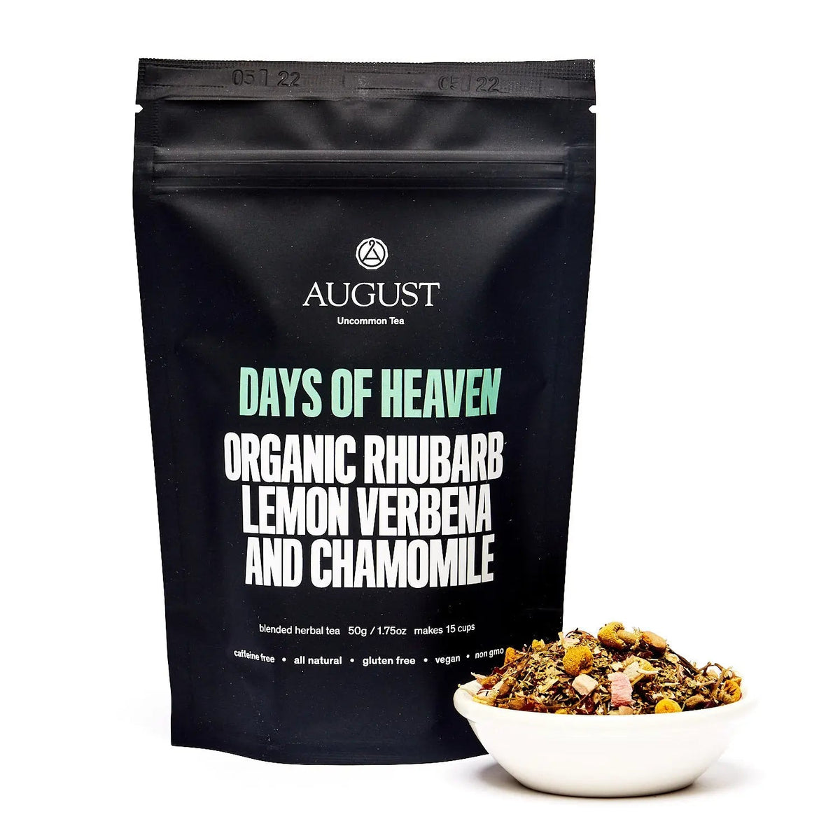 Days of Heaven Rhubarb & Chamomile Herbal Tea
