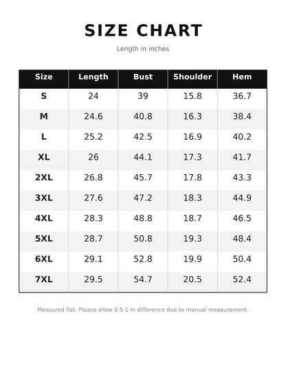 Supplier garment measurement chart for the men's fleece-lined quilted vest, in inches, with length, bust, shoulder and hem measurements.