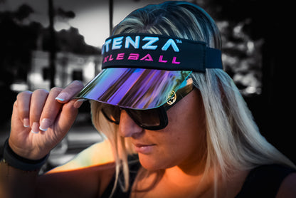 Potenza Performance Solar Visor worn with sunglasses; visor only