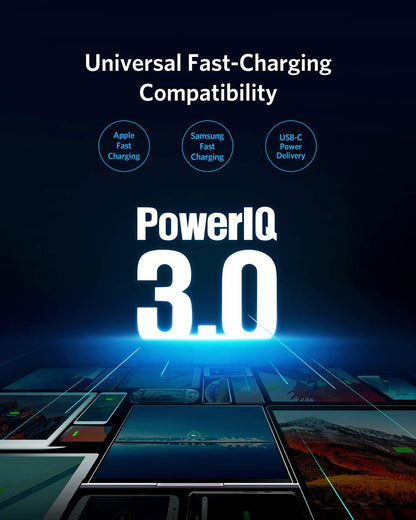 Anker PowerIQ 3.0 charging compatibility illustration
