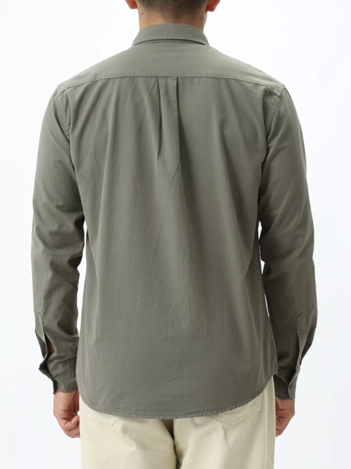 Men’s long-sleeve button-down shirt, alternate supplier view 2