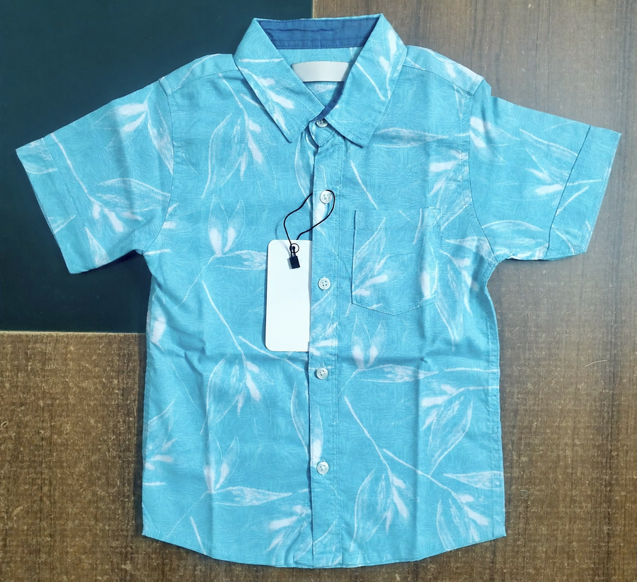 Boys' Printed Short-Sleeve Shirt — Coming Soon Interest List