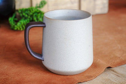 Modern Neutral Two Tone Ceramic Mug