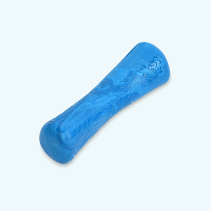Surf West Paw Drifty bone-shaped dog toy, alternate view.