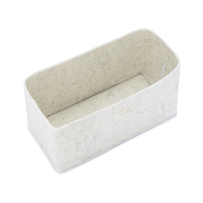 One empty medium felt organizer; sold as part of the three-bin set.