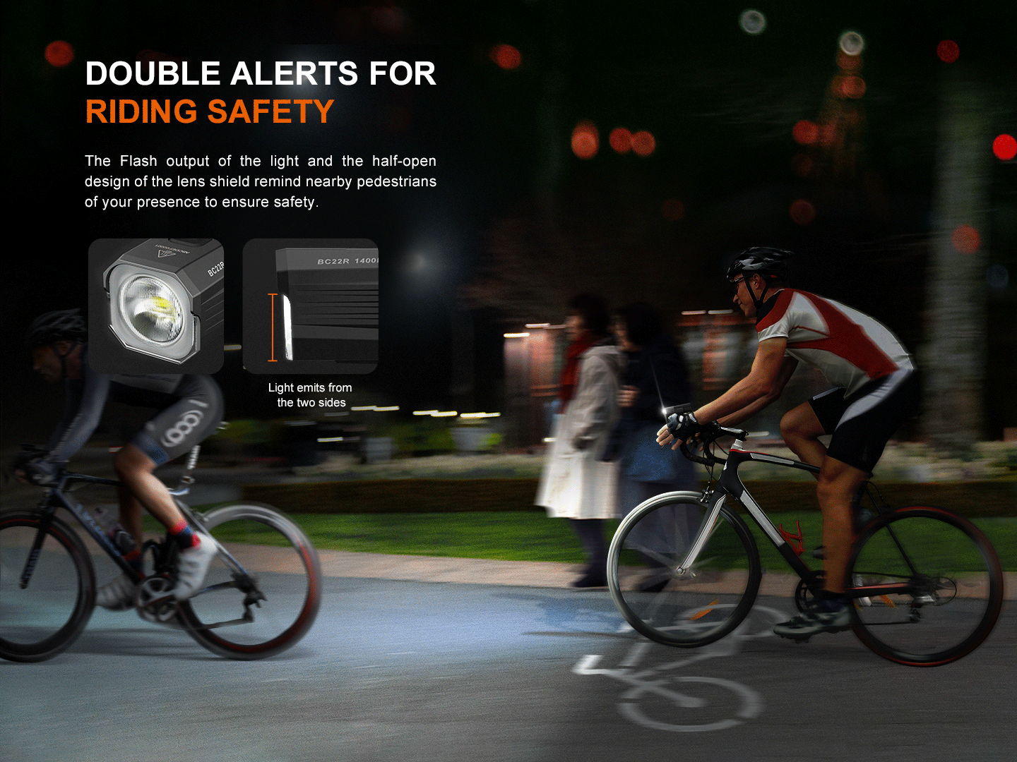 Fenix BC22R Rechargeable Road Bike Light