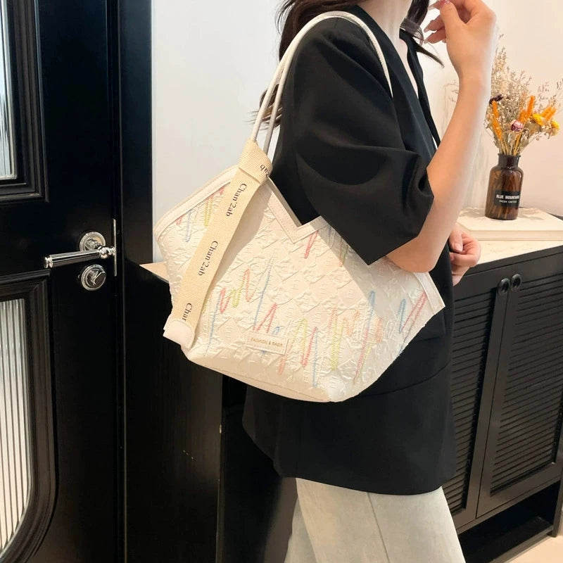 Women's Striped Handbag — view 2
