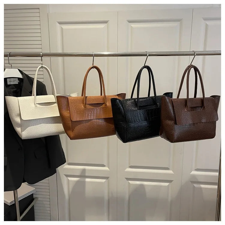 Women's Stone-Pattern Tote Bag