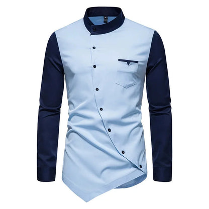 Men's Long-Sleeve Vintage Dress — view 4