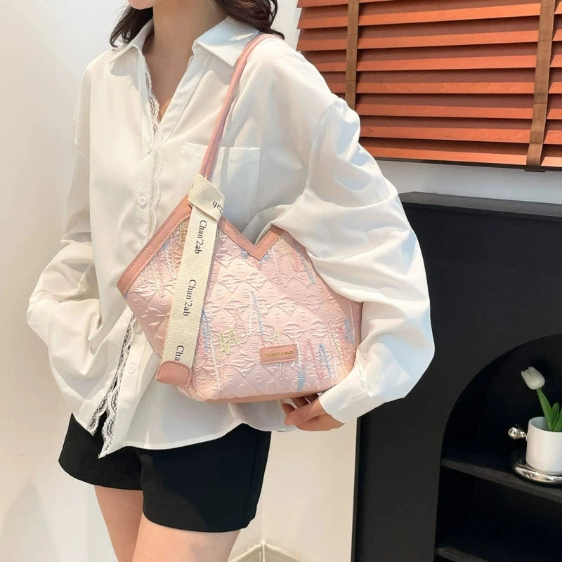 Women's Striped Handbag — view 3