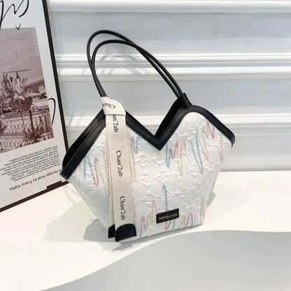 Women's Striped Handbag — view 5