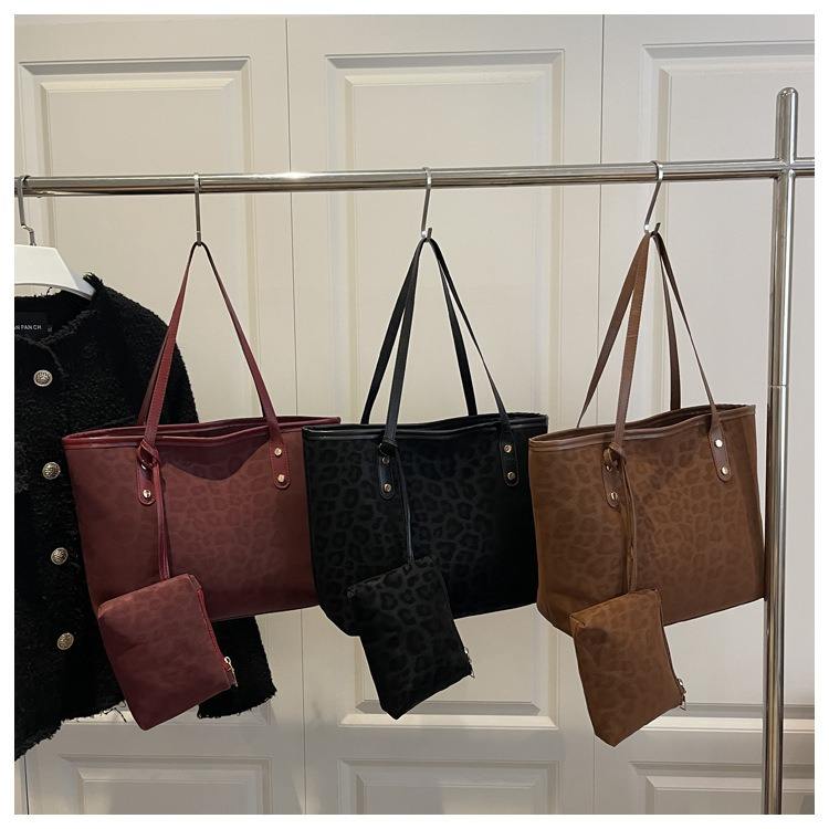 Women's Leopard-Print Tote Bag
