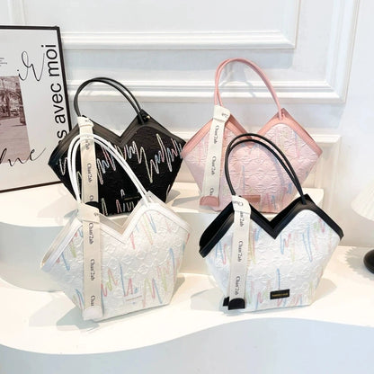 Women's Striped Handbag — view 1