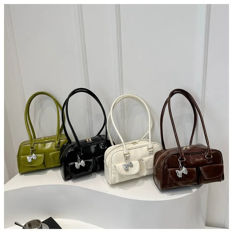 Women's Lace-Trim Vintage Handbag