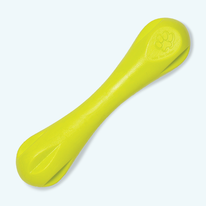 Large Granny Smith West Paw Hurley dog toy.