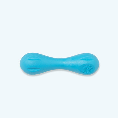 XS Aqua Blue West Paw Hurley dog toy.