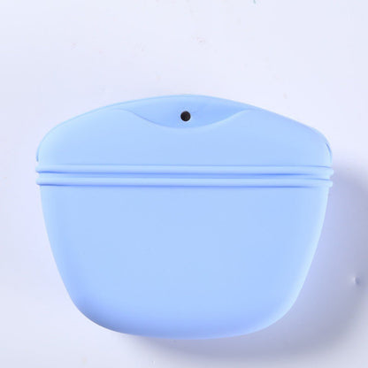 Sky Blue Milou & Lumi clip-on dog training treat pouch, sold individually