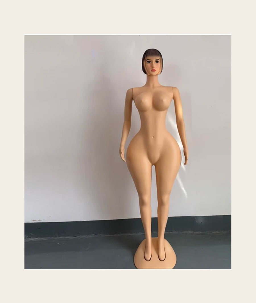 Curvy Full-Body Female Mannequin