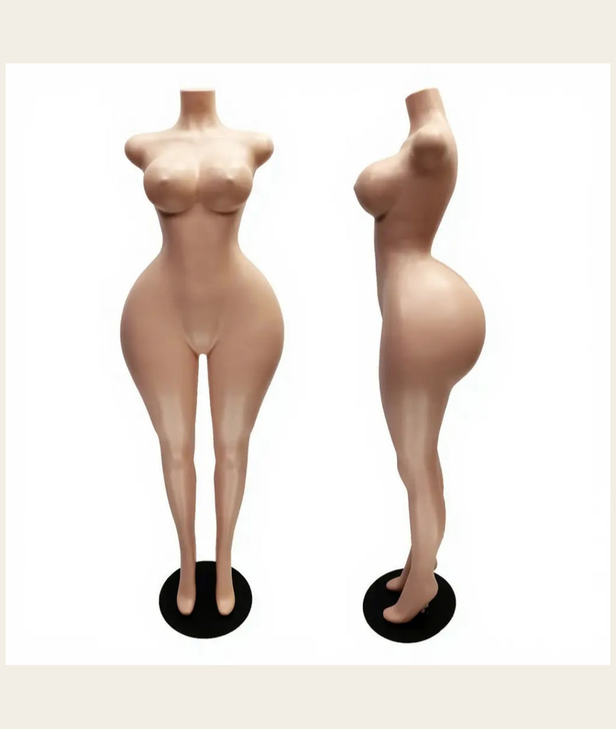 Curvy Headless Female Mannequin