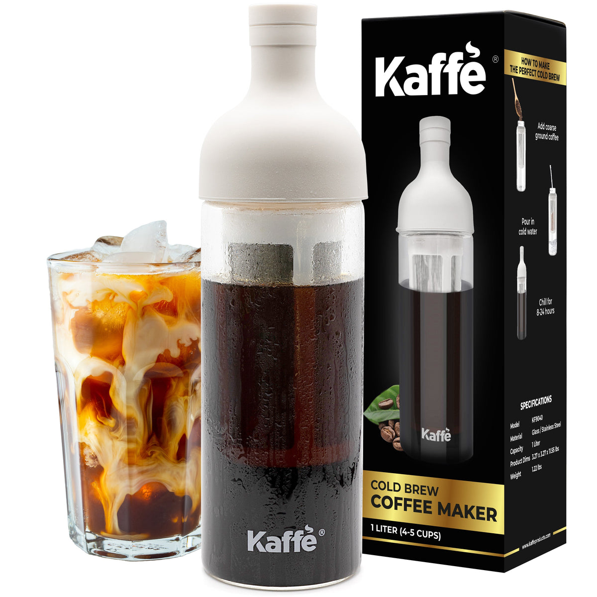 Kaffe Cold Brew Bottle KF9040 — 1 Liter
