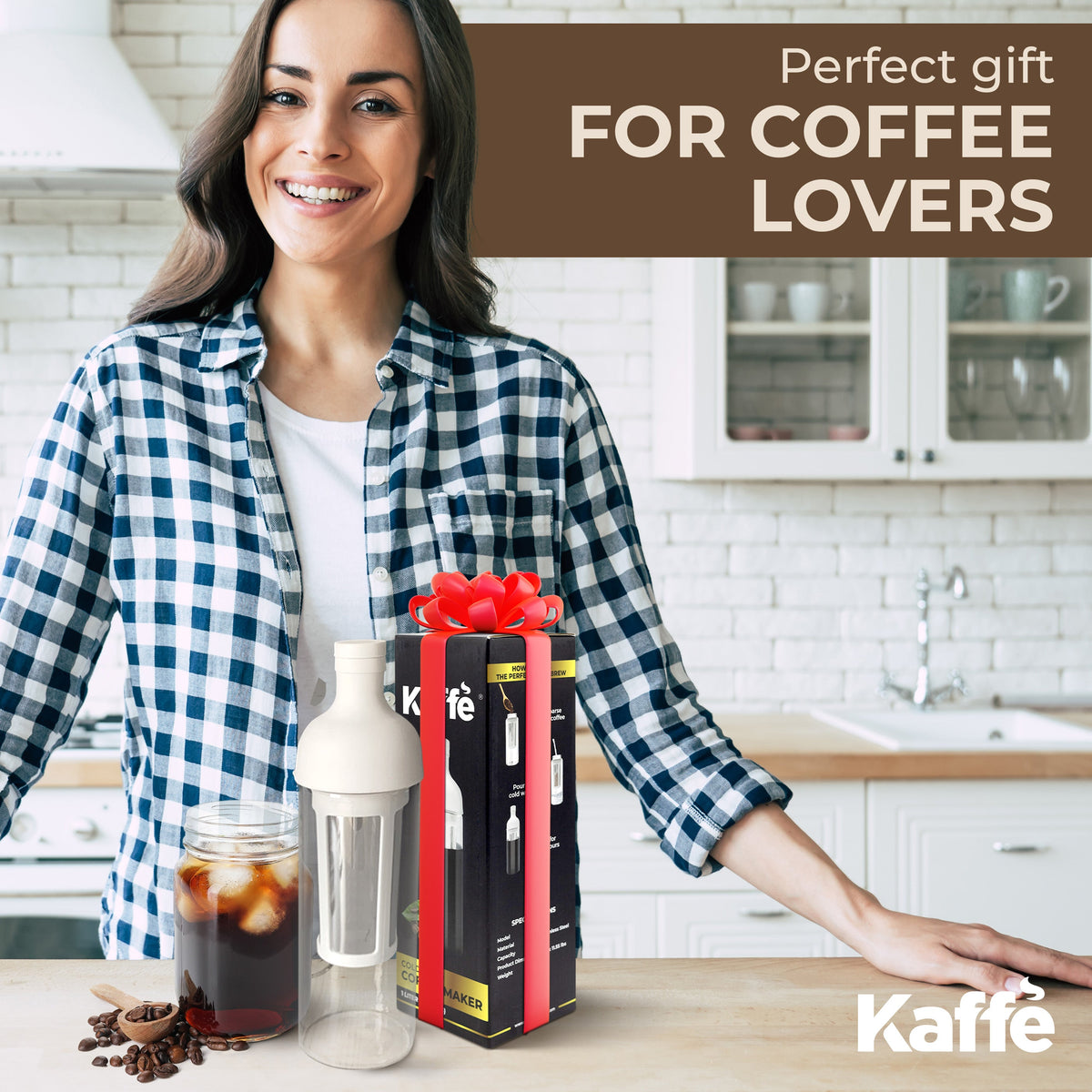 Kaffe Cold Brew Bottle KF9040 — 1 Liter
