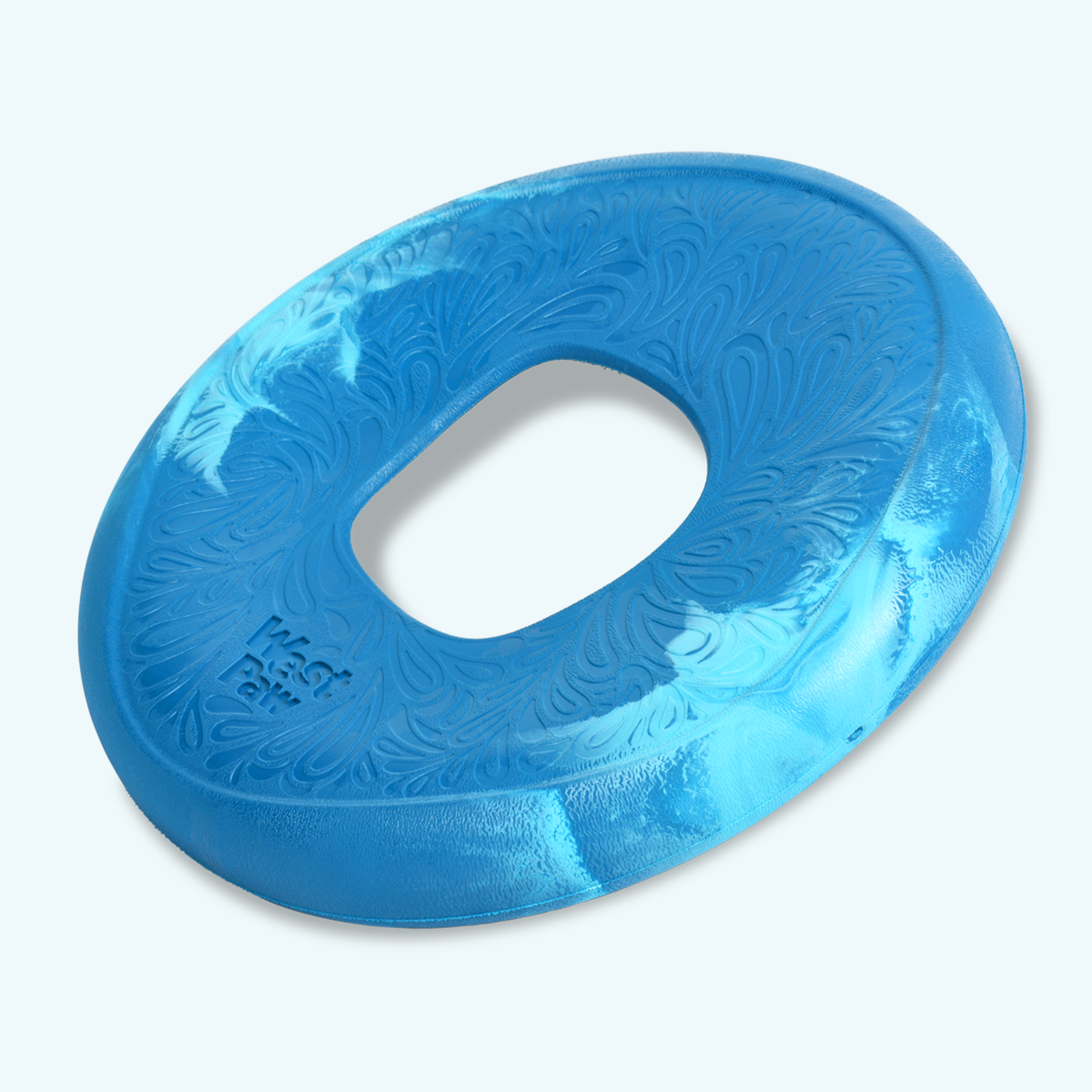 West Paw Sailz flying disc in Surf blue; one disc per order