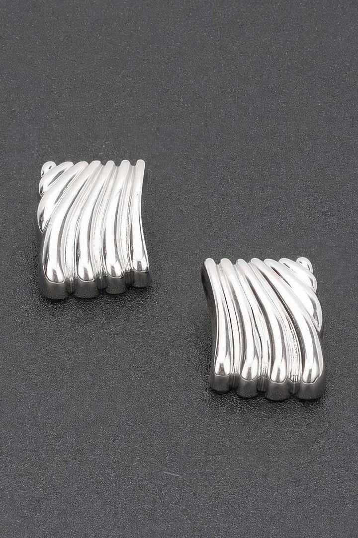 Gold Plated Metal Earring