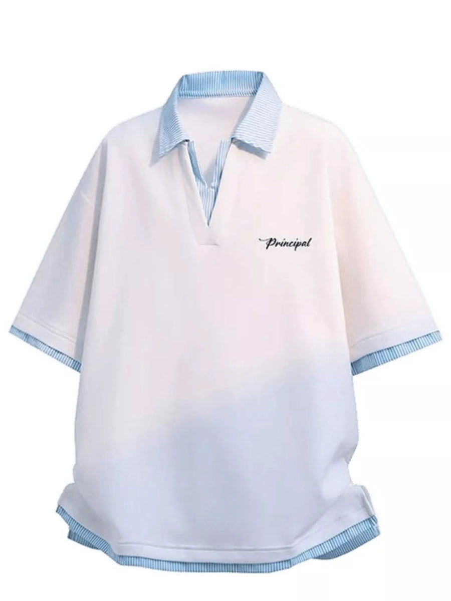 Men's Half Sleeve Loose Polo