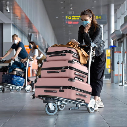 3-Piece Hard Shell Luggage Set – 20/24/28 Inch