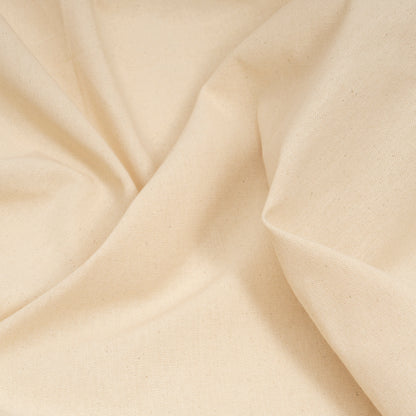 Close-up of natural cotton canvas texture