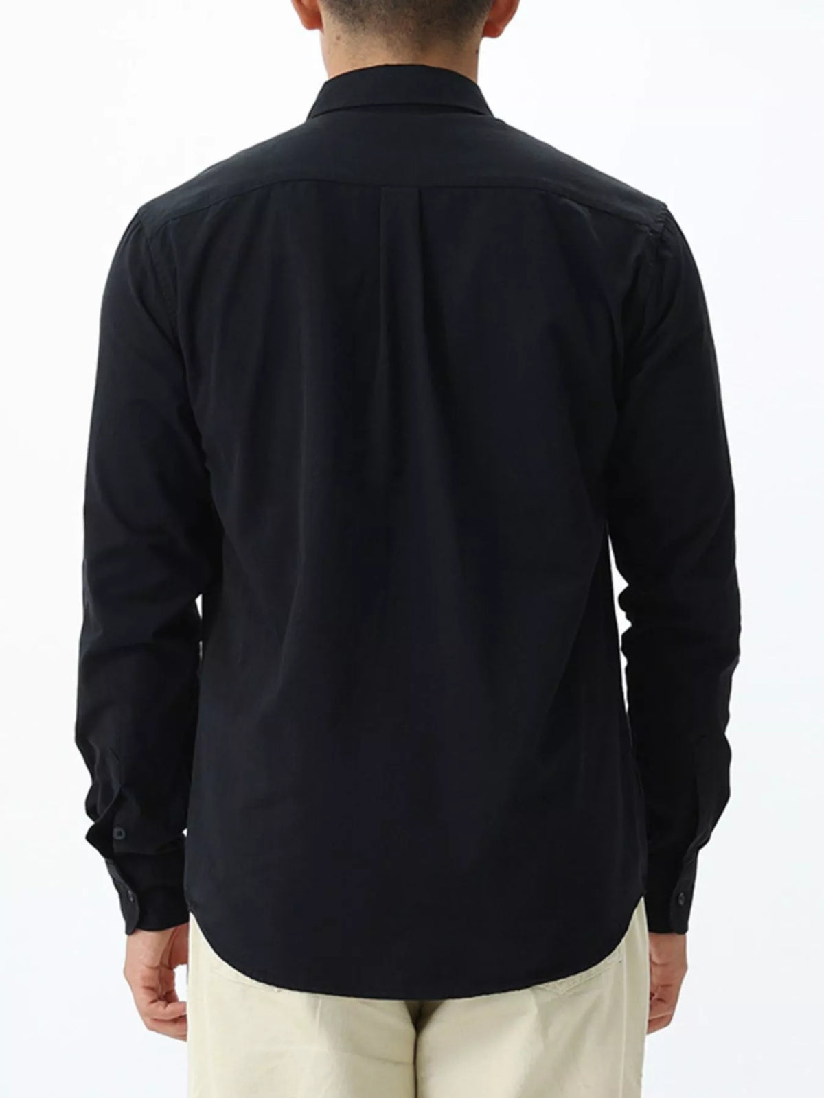 Men’s long-sleeve button-down shirt, alternate supplier view 8
