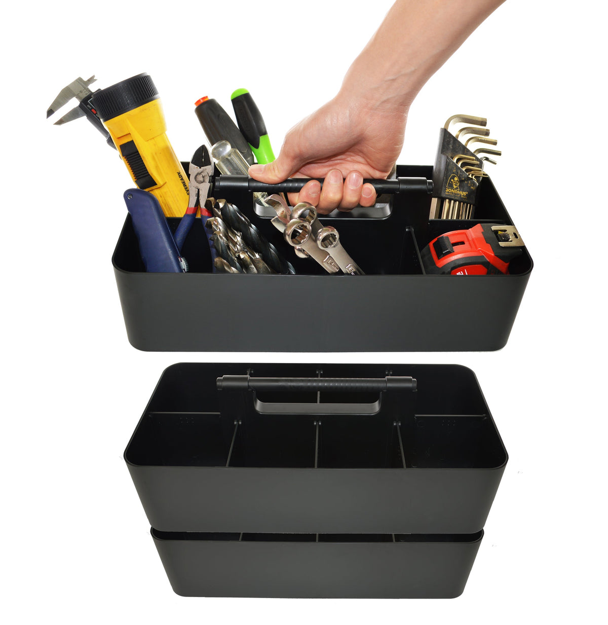 Enjoy Organizer 3-Pack Large Storage Caddies — Made in USA