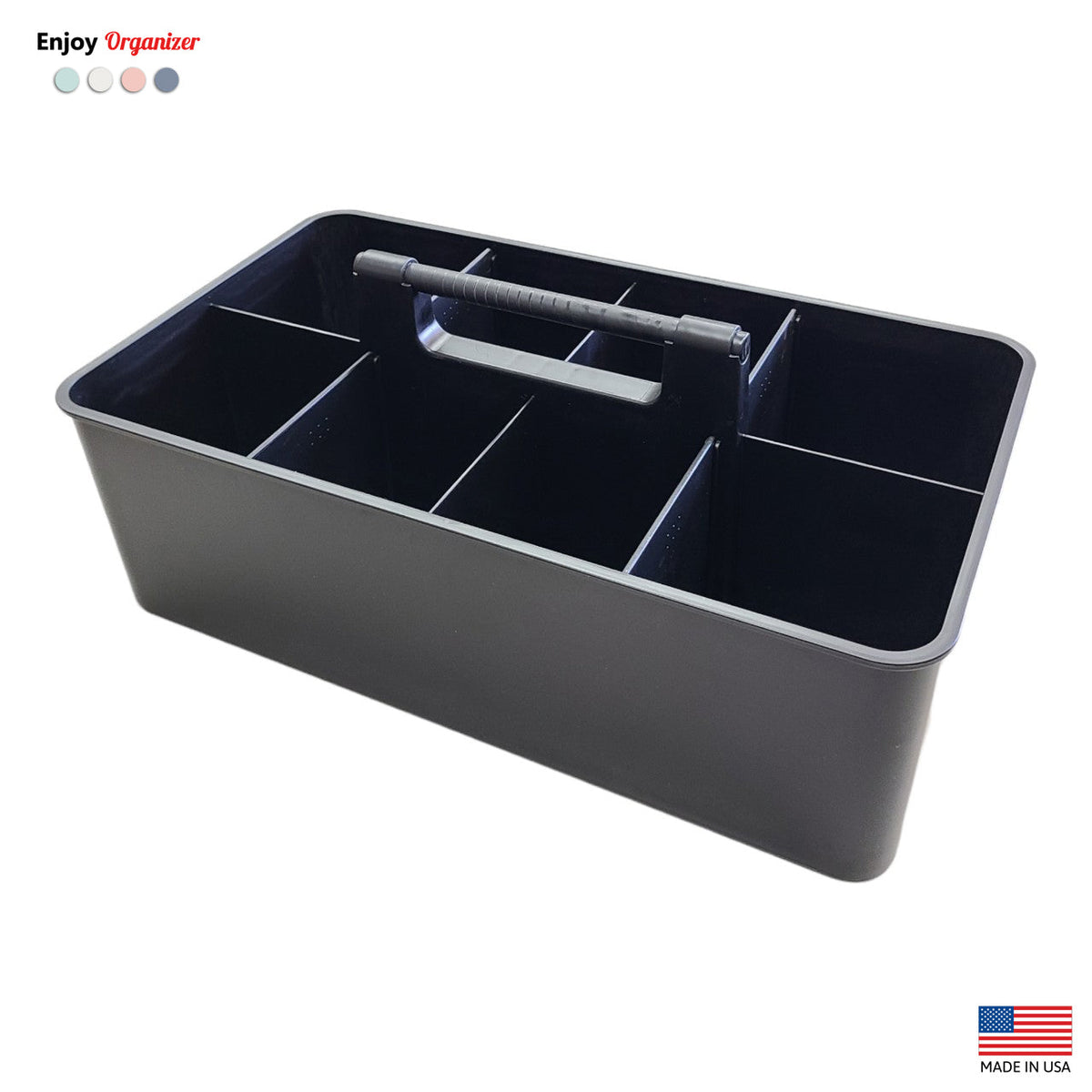 Enjoy Organizer Extra-Large 8-Compartment Storage Caddy