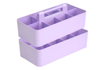 Enjoy Organizer 2-Pack Divided Storage Caddies