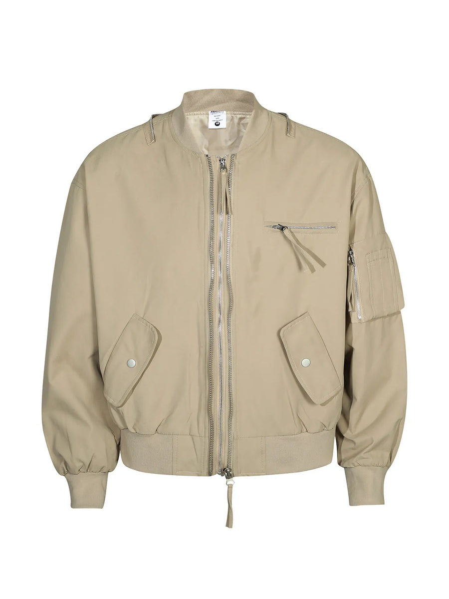 Men's Zip Up Long Sleeve Jacket
