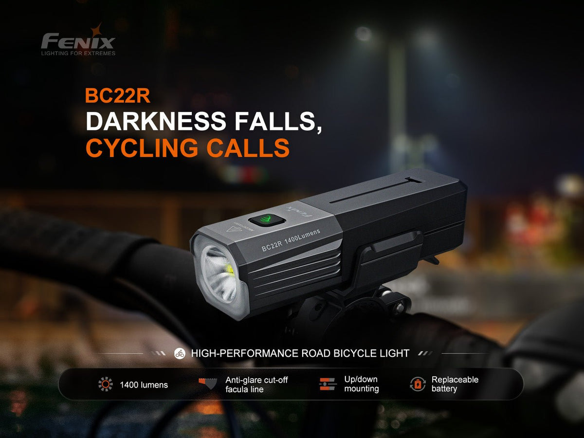 Fenix BC22R Rechargeable Road Bike Light