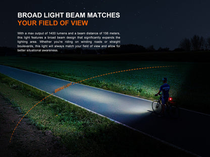 Fenix BC22R Rechargeable Road Bike Light