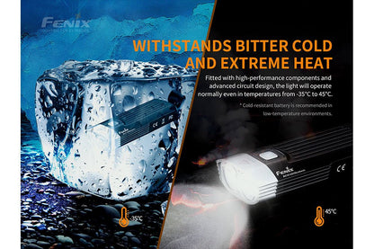 Fenix BC30 V2 IP67 water resistance graphic