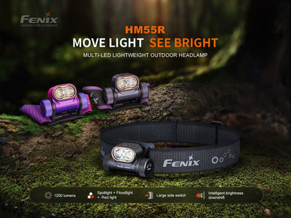 Fenix HM55R Rechargeable Multi-LED Headlamp