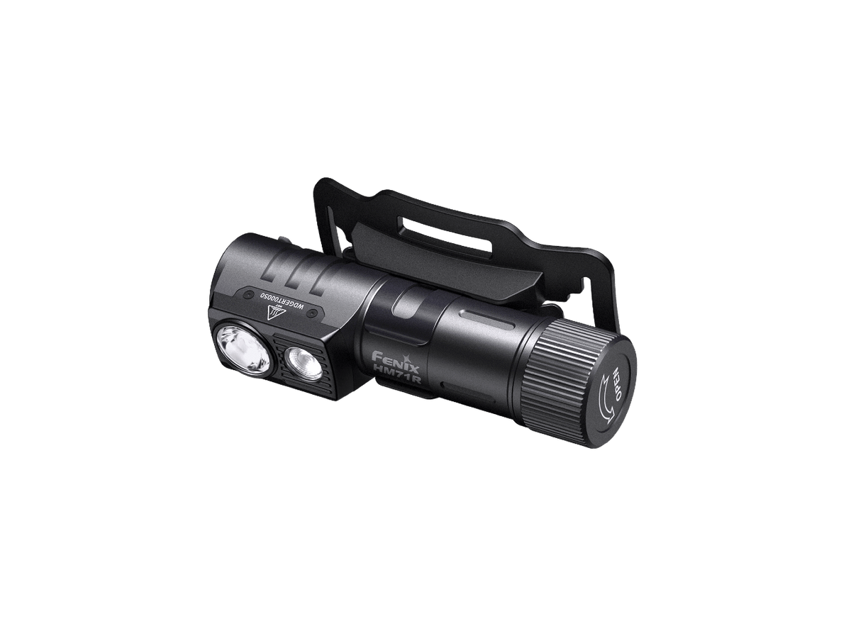 Fenix HM71R spot and flood lenses