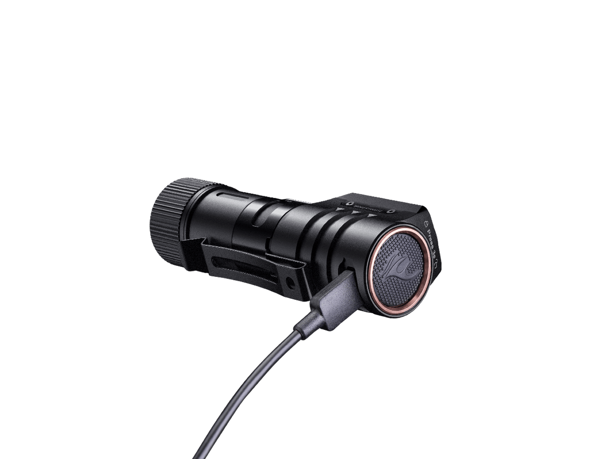 Fenix HM71R USB-C charging connection
