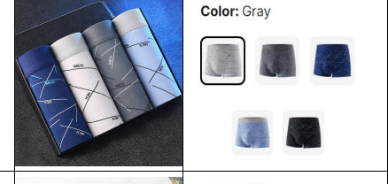 Men's Boxer Briefs - Style 001