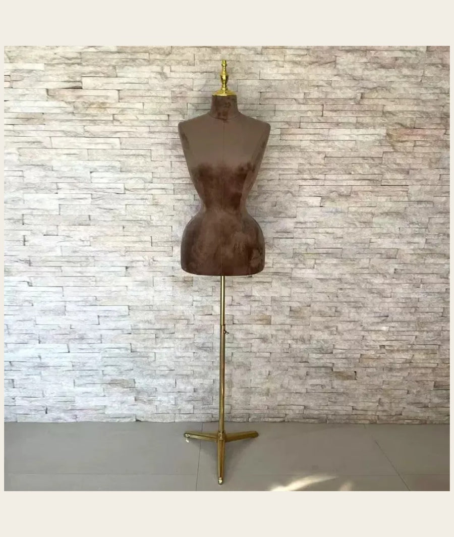 Fabric-Covered Female Torso Dress Form