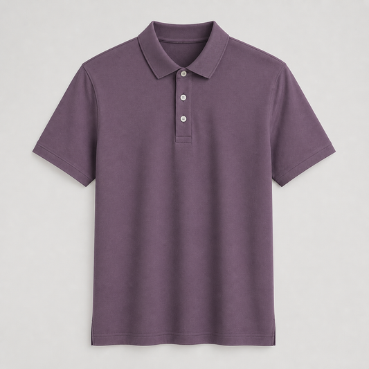 Clean studio catalogue image of Men's Polo Shirt - Style 002, JSK-MPO-002