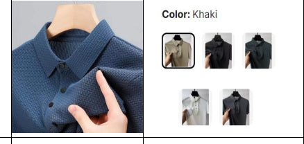 Men's Polo Shirt - Style 005 product preview — JSK-MPO-005