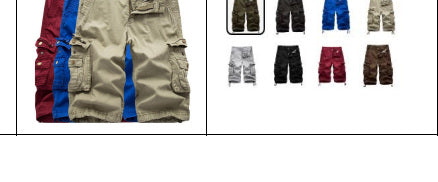 Men's Cargo Shorts - Style 006