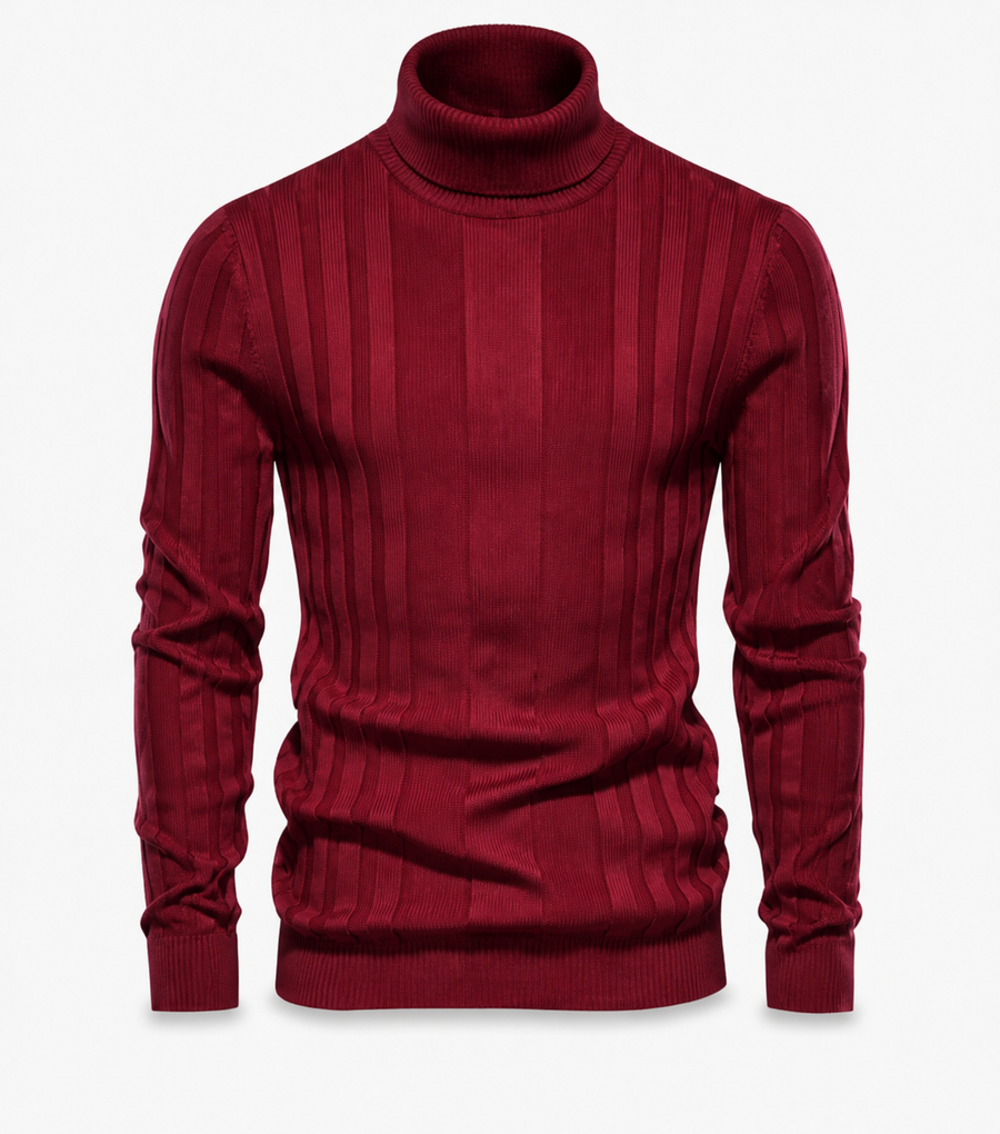 Men's Turtleneck Sweater - Style 001