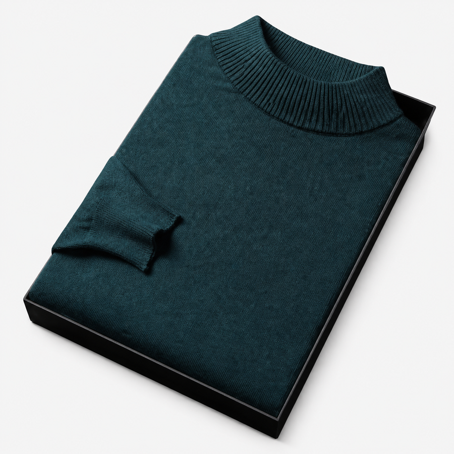 Men's Turtleneck Sweater - Style 003
